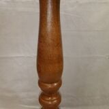 Pedestal table console solid wood furniture plant holder