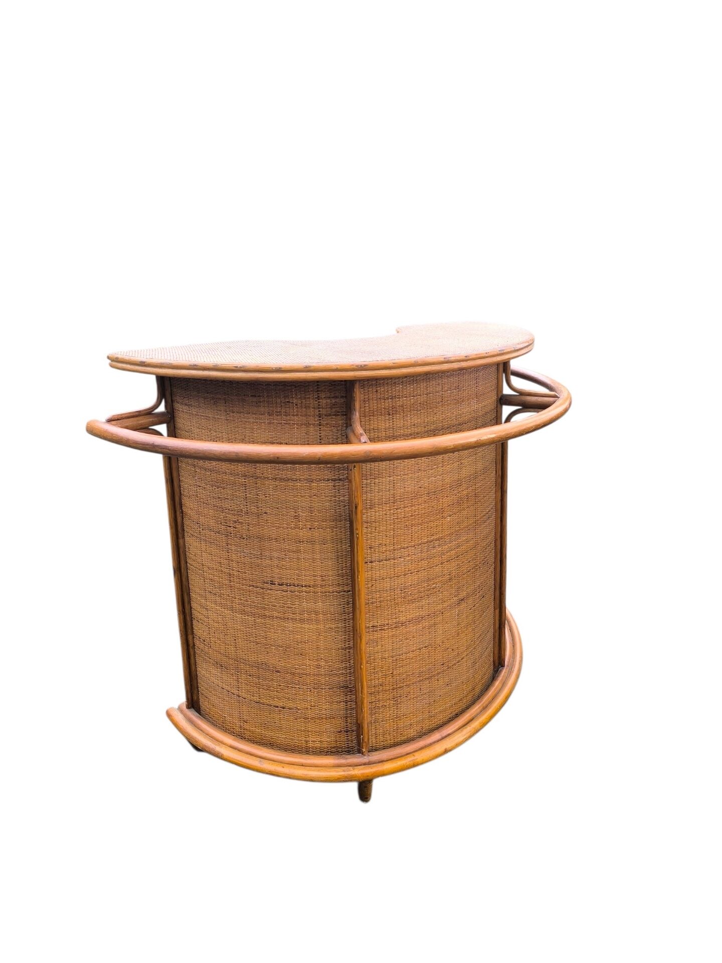 Rattan bar circa 1980