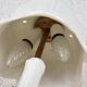 Italian ceramic white lamp