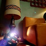 Fat lava duo ceramic floor lamp 143cm