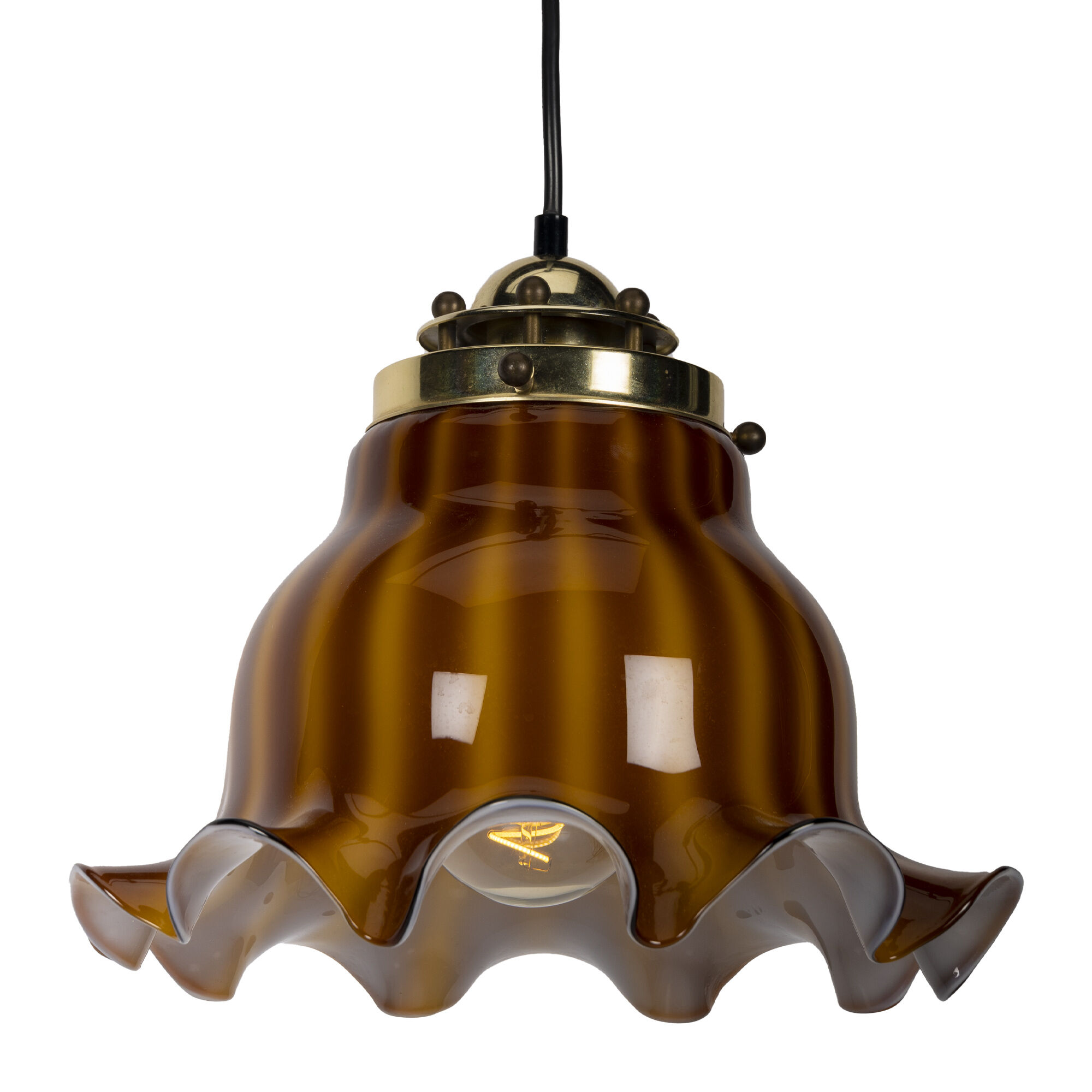 2-tone-brown Level & Putzler pendant lamp