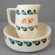 Art Deco toilet set "Pistole", Salins, E. Charbonnier