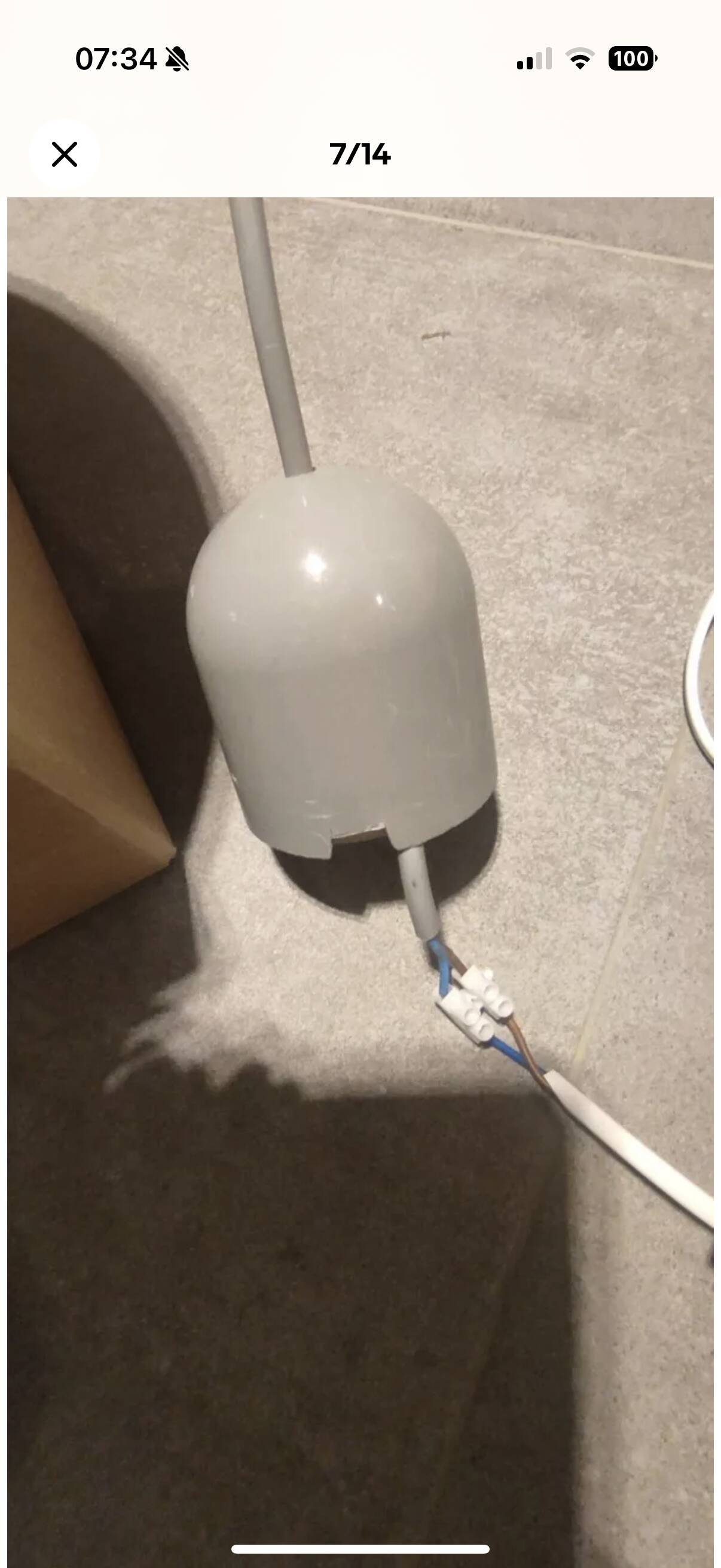 PHILIPPE STARCK LITE LIGHT SUSPENSION FLOS ITALIAN 1991 COMPLETE