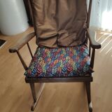 Rocking chair façon scandinave