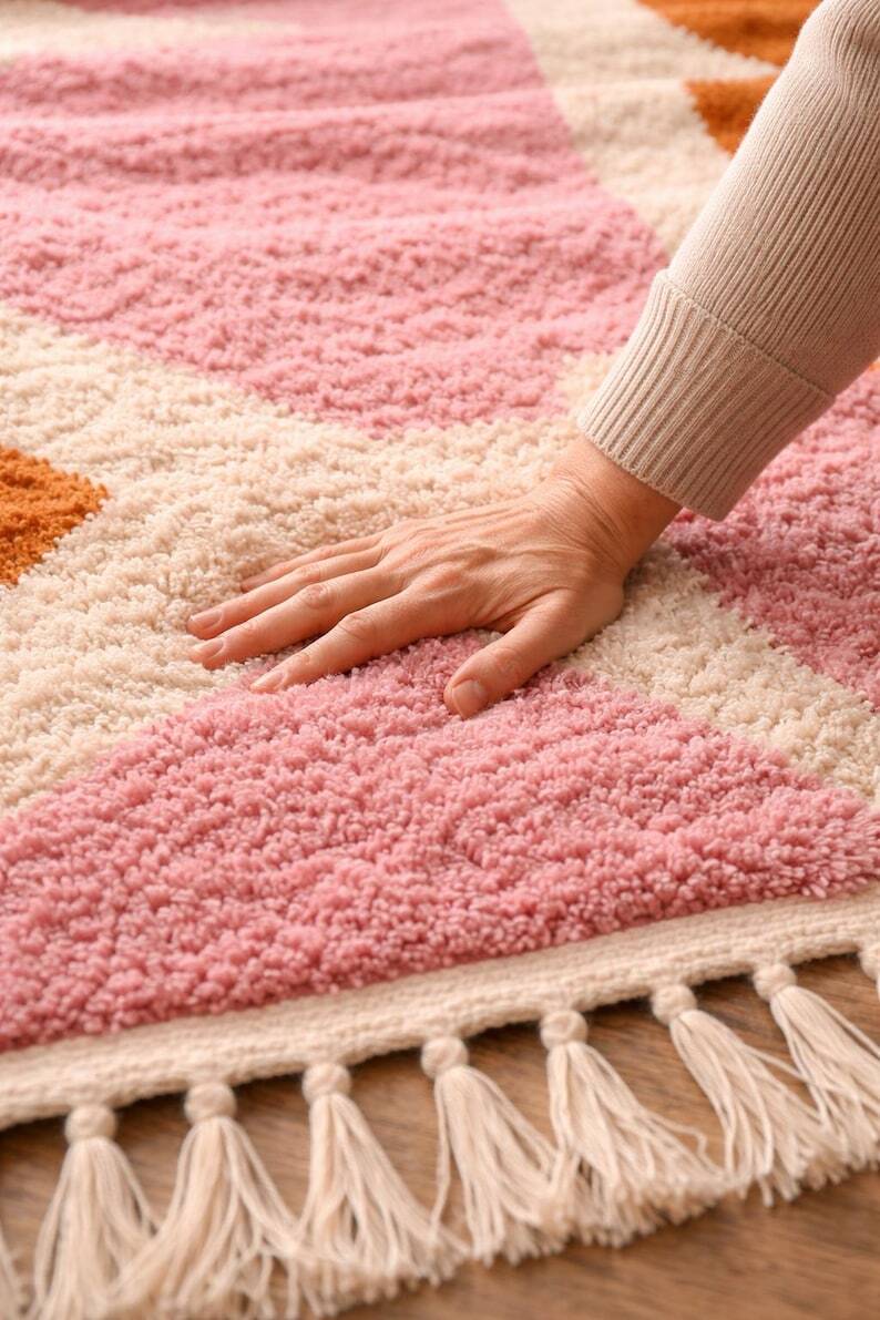 Authentic handmade Berber rug 150/250 cm