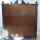 Solid wooden wall shelf