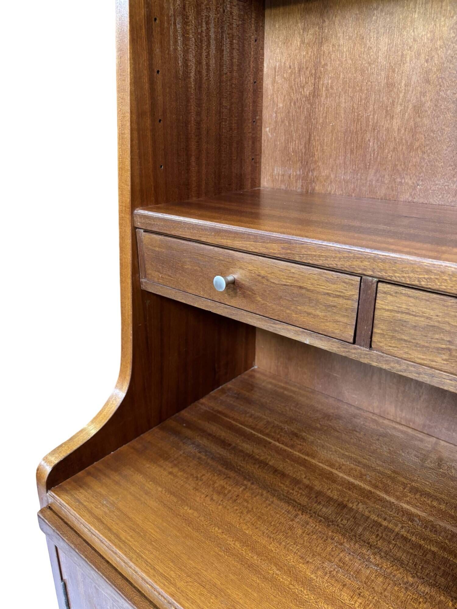 Vintage Wall Cabinet Cupboard Workplace Swedish Design 1960s