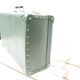 Green antique suitcase