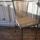 Chaise scoubidou vintage