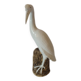 Chinese porcelain crane figurine