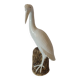 Chinese porcelain crane figurine