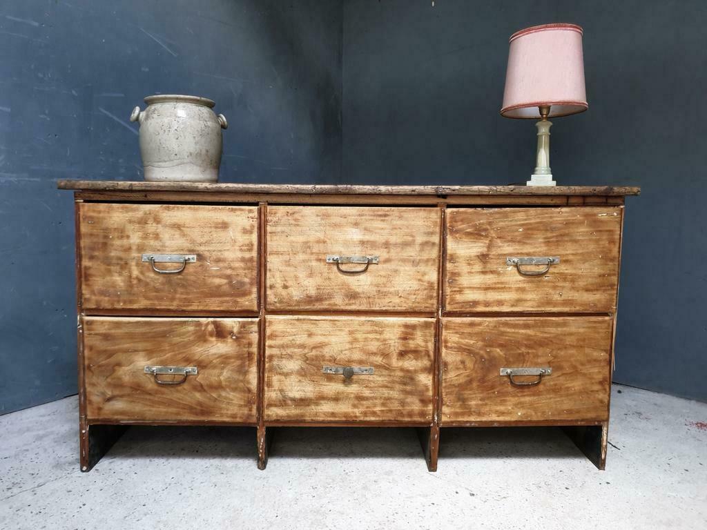 Antique chest of drawers side table 1930s