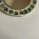 Incised ceramic mirror with flowers 1960