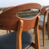 Set of 4 vintage chairs Scandinavian spirit