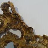 Mirror in wood carved and gilded 65x90cm