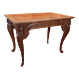 19th century carved center table