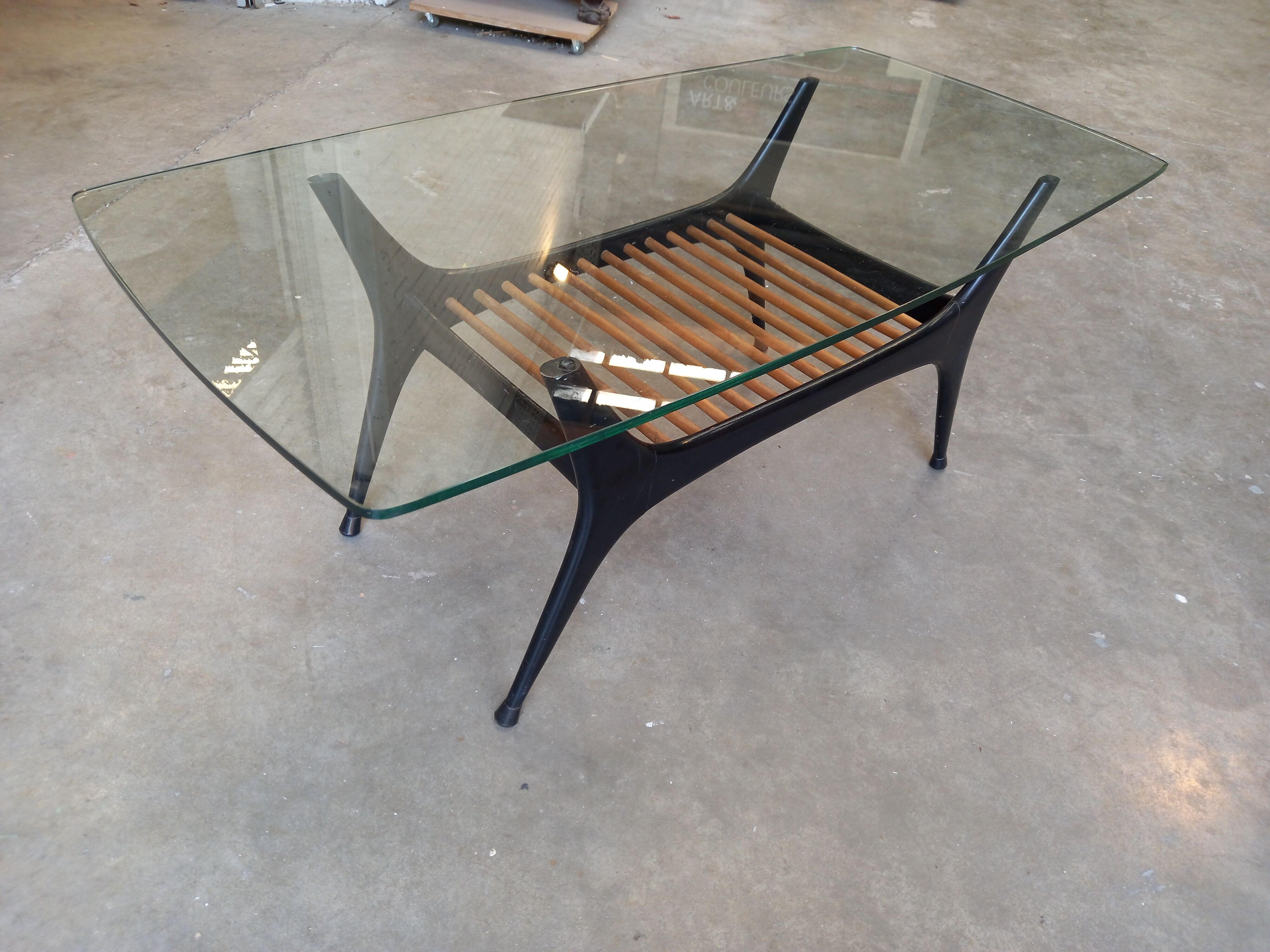 Alfred Hendrickx coffee table for Belform model 208 from 1955