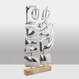 Antonine de Saint Pierre. Abstract sculpture. Contemporary work.