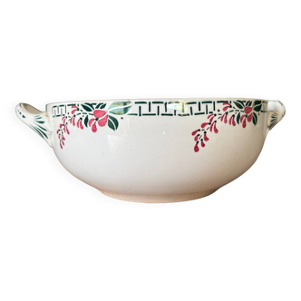 Old Ceranord St Amand earthenware tureen