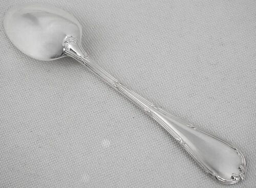 Christofle Rubans, 12 teaspoons, coffee, dessert, 14.5 cm, excellent condition.