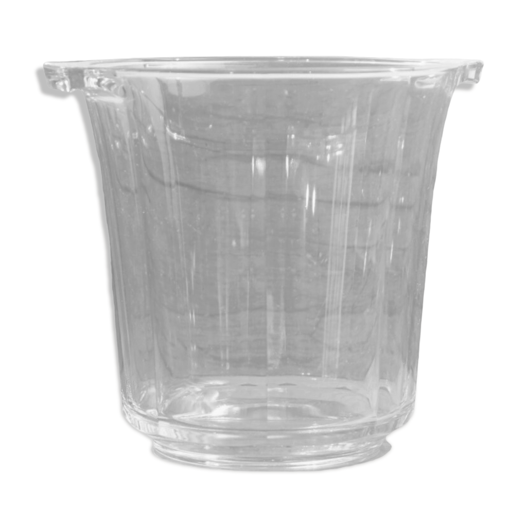 Seau à champagne en verre transparent Selency