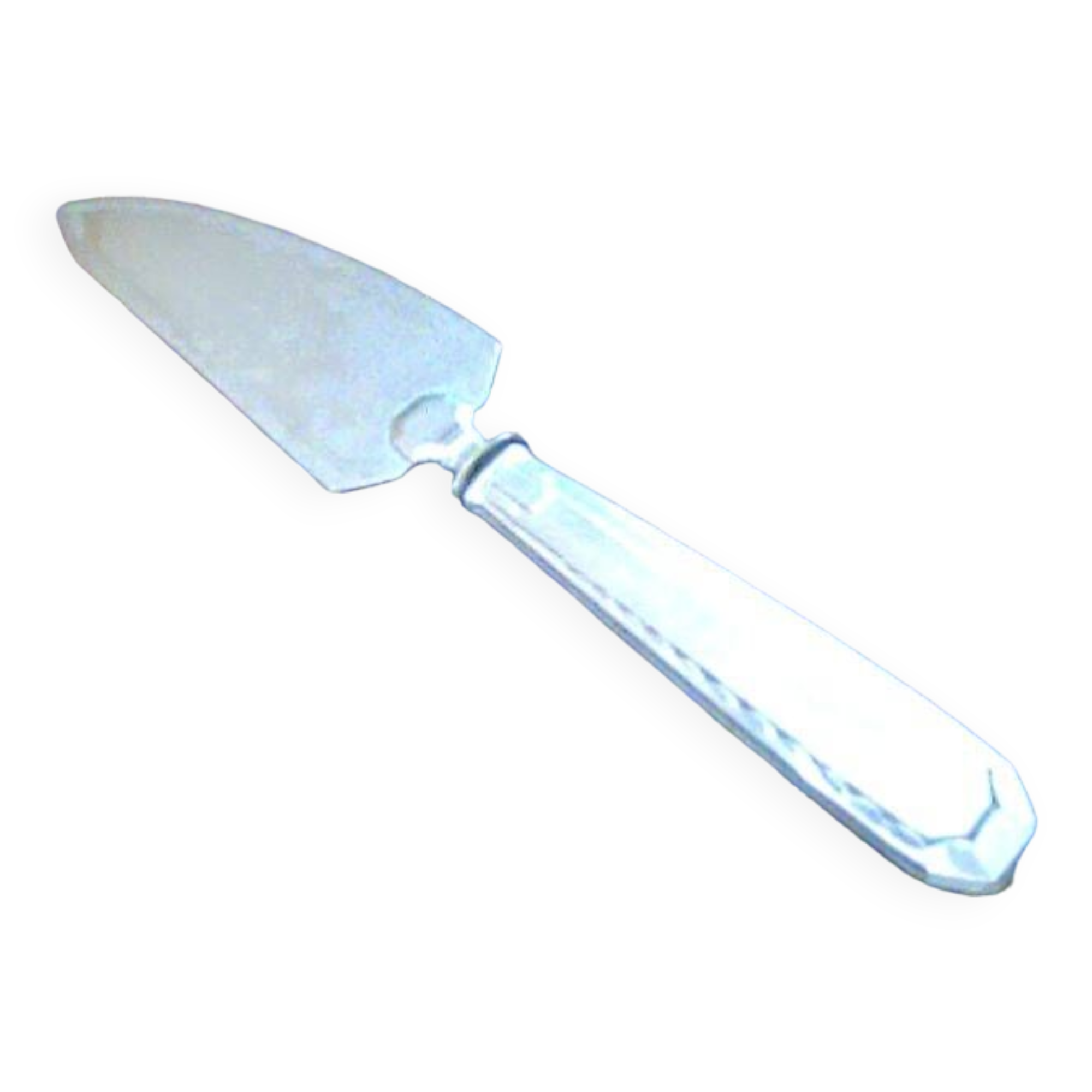 silver plated metal pie server circa 1900