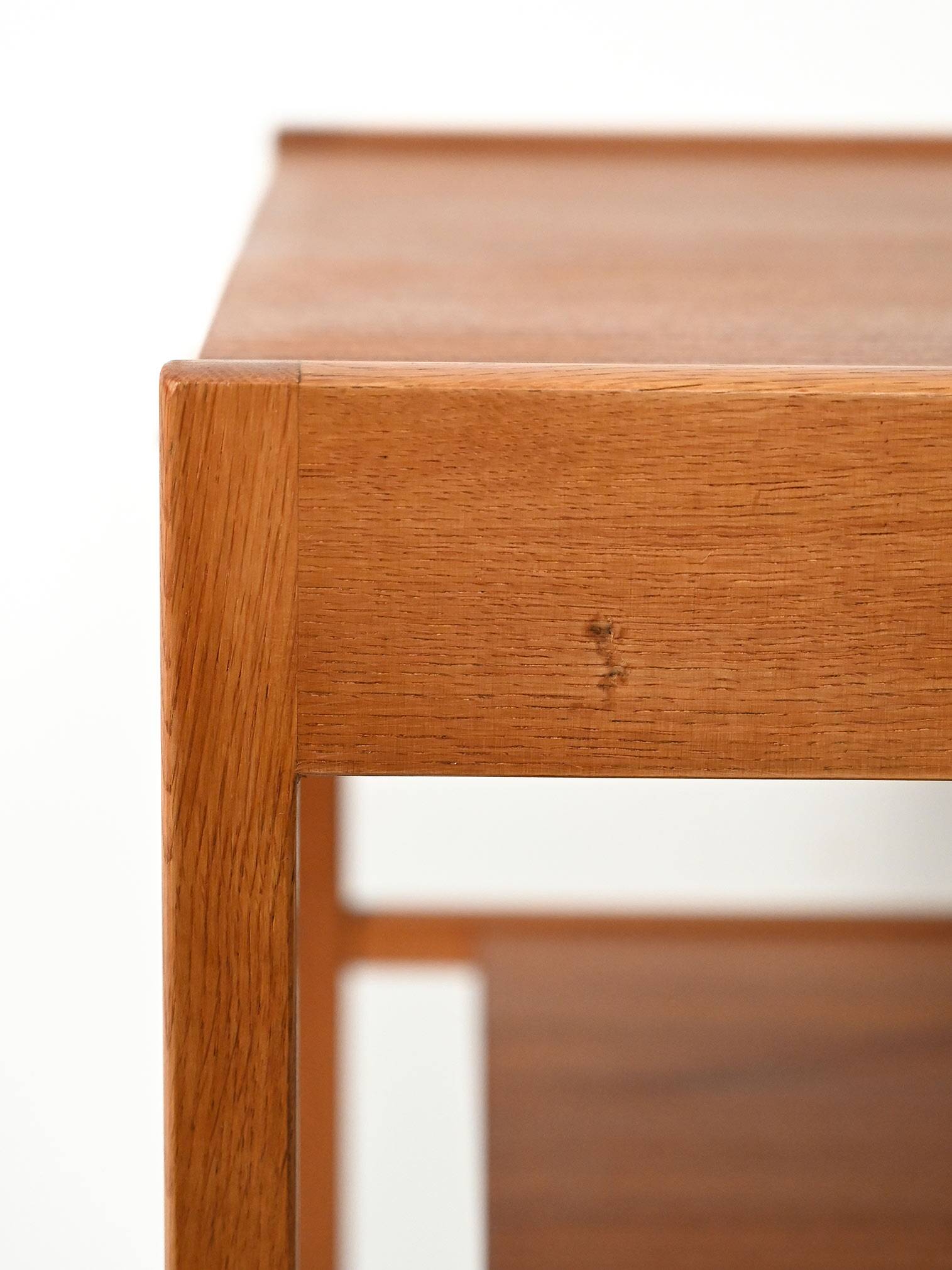 Pair of Scandinavian teak bedside tables from the 1960s