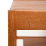 Pair of Scandinavian teak bedside tables from the 1960s