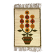 Woolen kelim wall hanging table runner Poland 1970’s