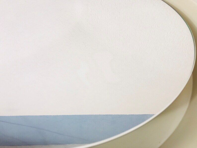 Round illuminated mirror by Schöninger, Germany, 1970s