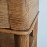 1940s oak side table