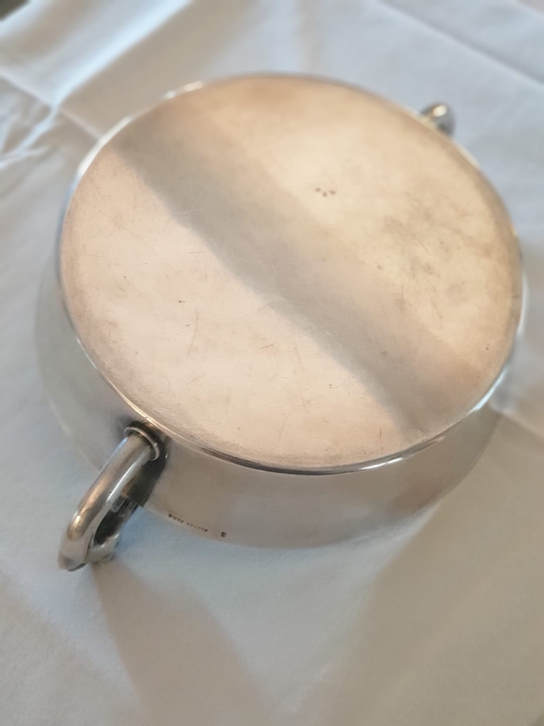 Hermes silver metal cup