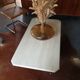 Table vintage marbre travertin ligne roset