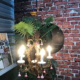 Porcelain luster 5 branches