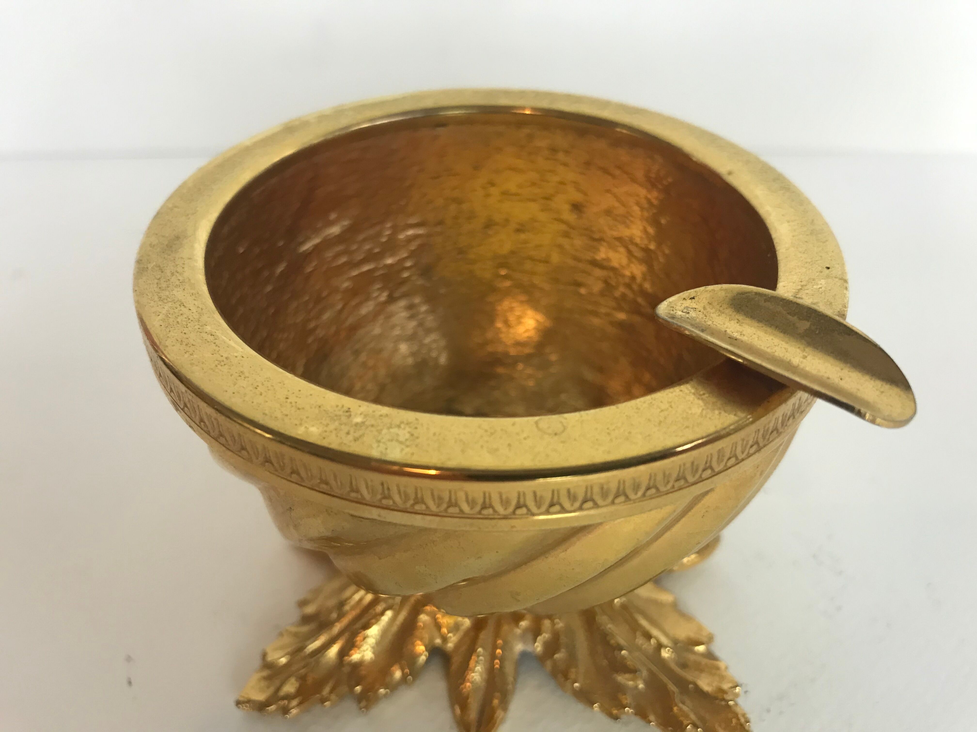 Golden ashtray