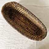 Old bread basket, straw basket
