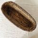 Old bread basket, straw basket