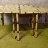Bamboo trundle table