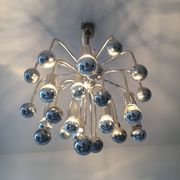 Space age sixties design sputnik hanging lamp, 1960’s