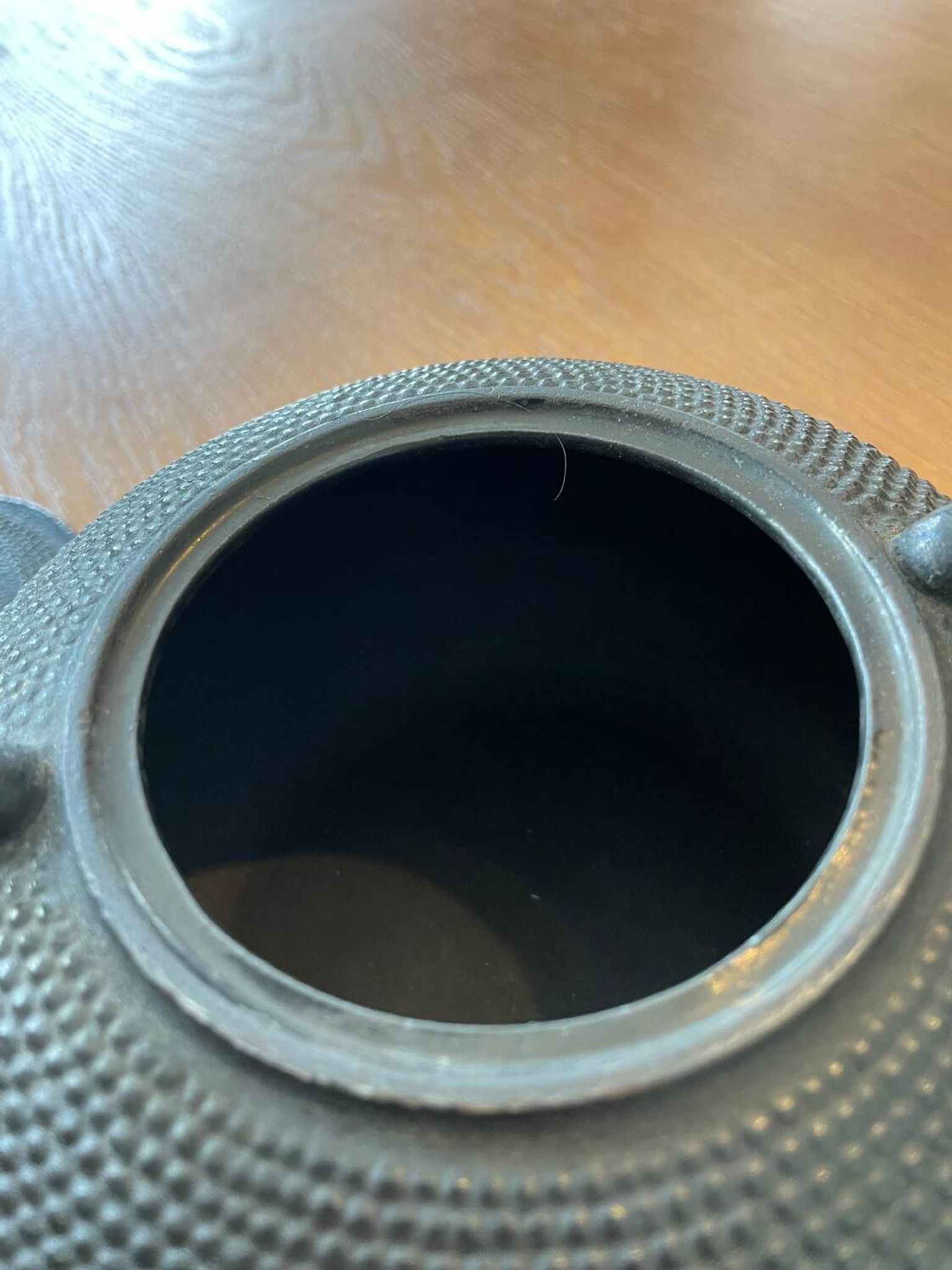 Japanese cast iron teapot