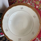 Set of 7 antique deep plates Villeroy & Boch – Mettlach