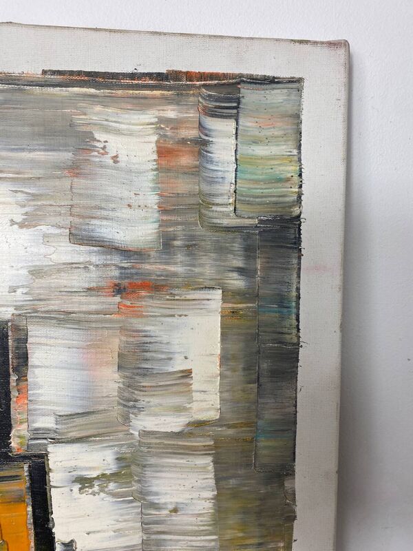 Huile sur toile A.Victoria