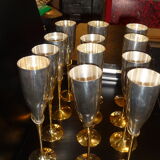 Vintages champagne flute