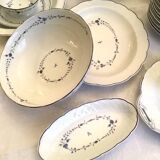 Bernardaud Limoges Hortense porcelain dinner service