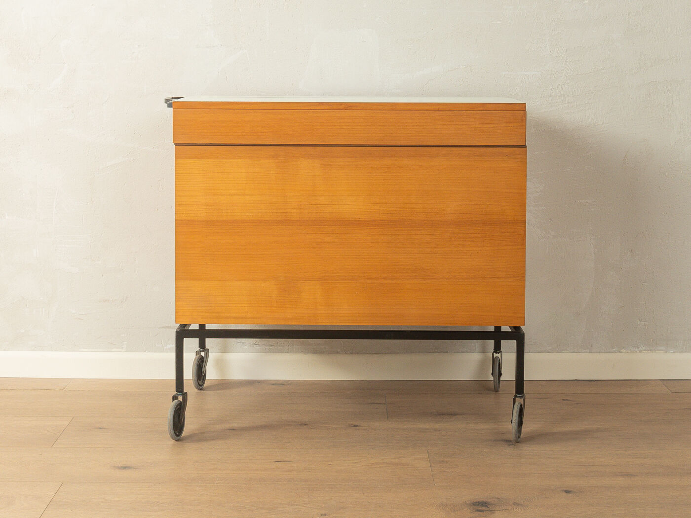 Bar cart from the 1960s