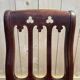 Set of 6 Restoration period chairs in mahogany and threads