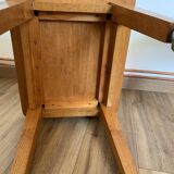 Vintage coffee table on casters