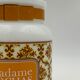 Pot, bottle in vintage opaline "madame rochas" - 1970s