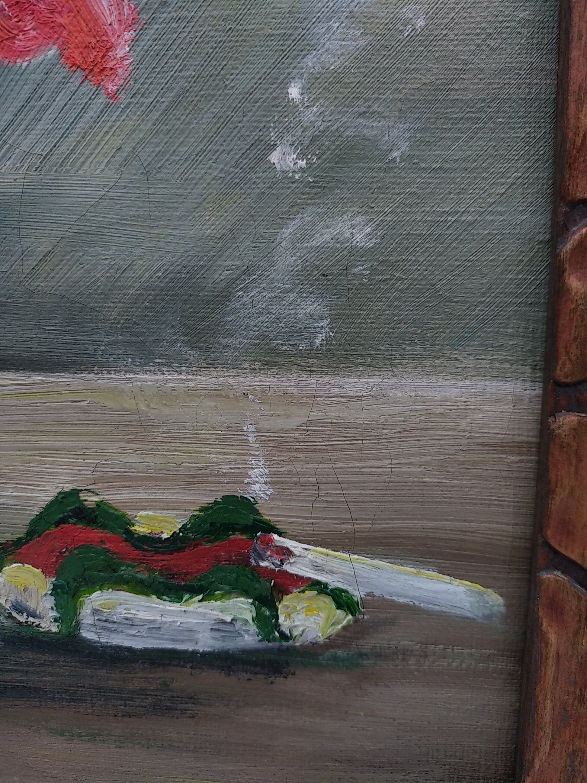 Paule Rozier 1910-1989, bouquet at the ashtray