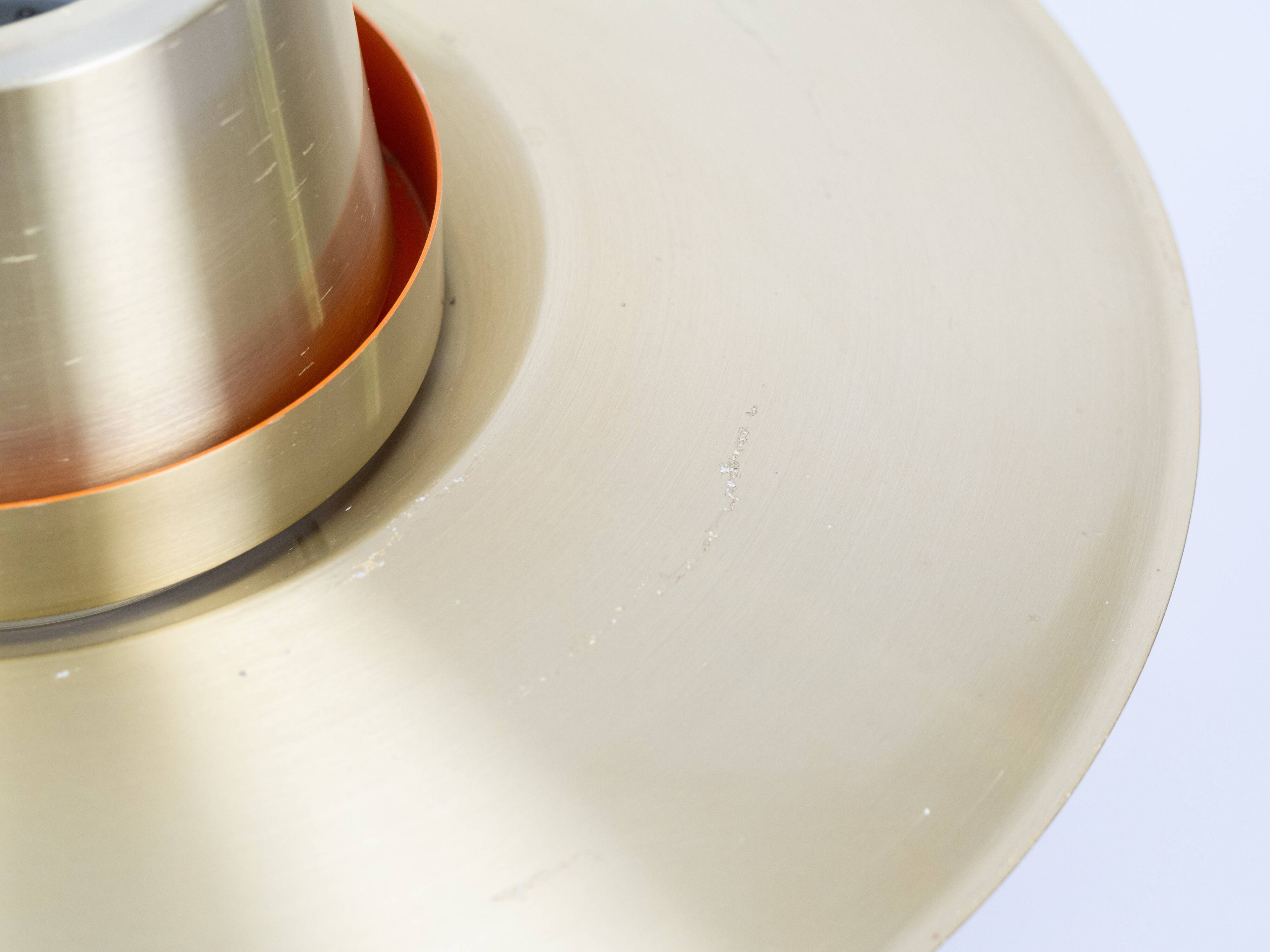 Danish vintage Verona lamp by Svend Middelboe, Lyfa, 1960s